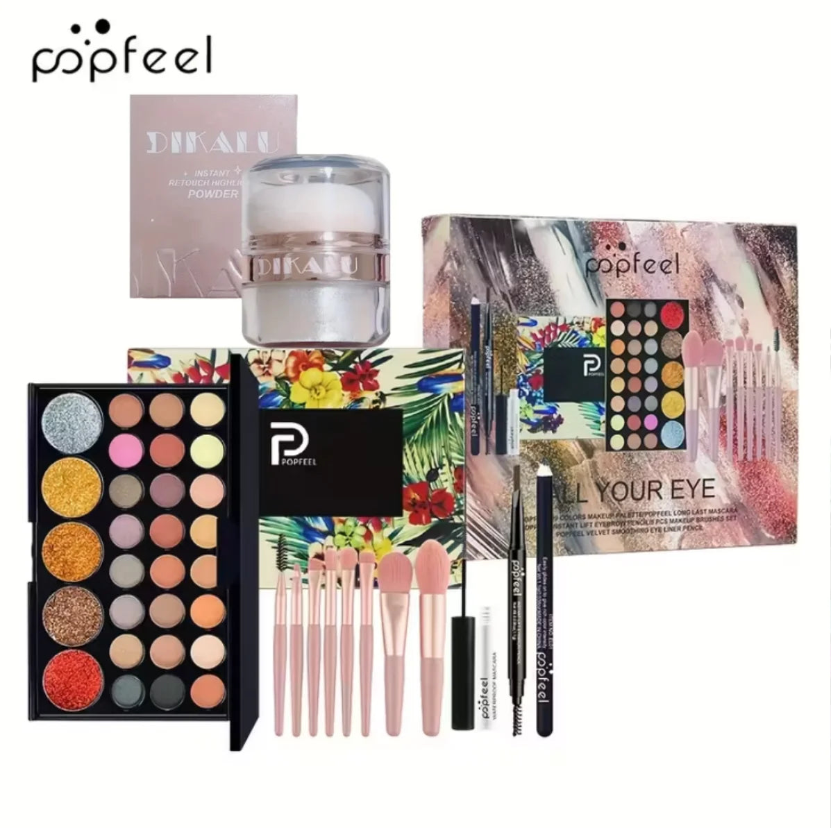 Kit de maquillaje facial completo POPFEEL