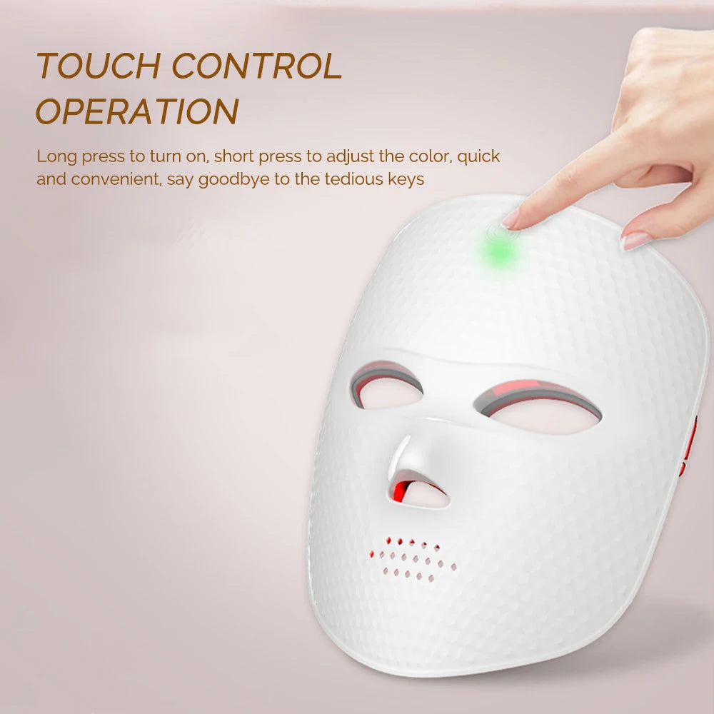 Mascarilla LED inalámbrica