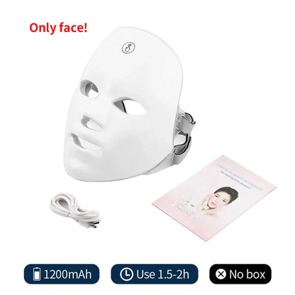 Mascarilla LED inalámbrica