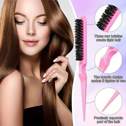 Juego de 6 cepillos para el cabello.
