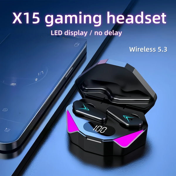 Auriculares TWS Gamer LED Portátiles
